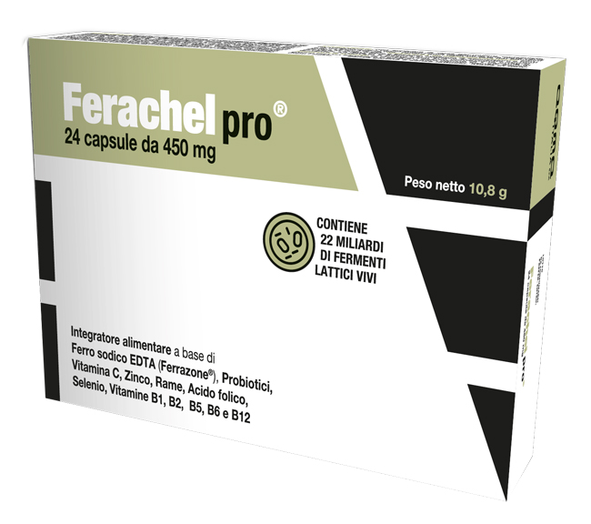 FERACHEL PRO 24 CAPSULE - Farmacia-flash.it