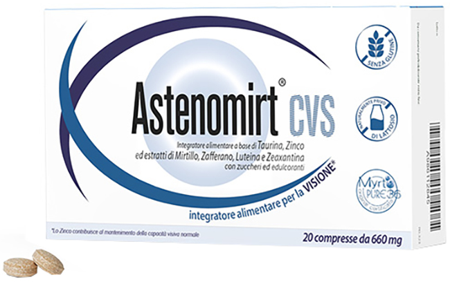 ASTENOMIRT CVS 20 COMPRESSE - Farmacia-flash.it