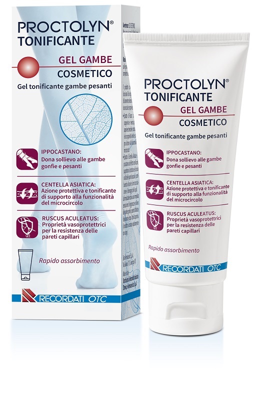 PROCTOLYN TONIFICANTE GEL GAMBE 100 ML - Farmacia-flash.it