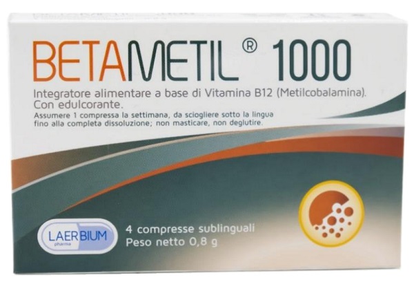 BETAMETIL 1000 4 COMPRESSE SUBLINGUALI - Farmacia-flash.it