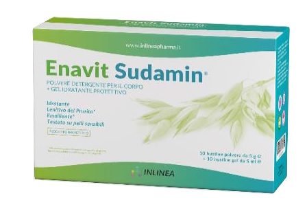 ENAVIT SUDAMIN 10 BUSTINE POLVERE DA 5 G + 10 BUSTINE GEL DA 5 ML - Farmacia-flash.it