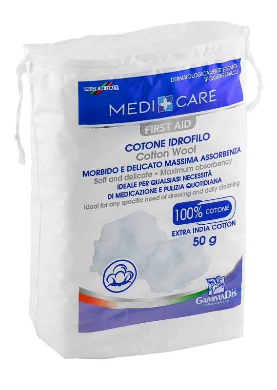 COTONE IDROFILO MEDICARE 50 G - Farmacia-flash.it