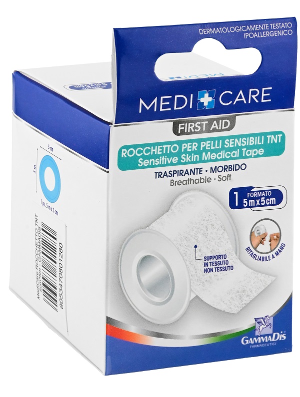 CEROTTO IN ROCCHETTO MEDICARE  TNT BIANCO 500X5 CM - Farmacia-flash.it