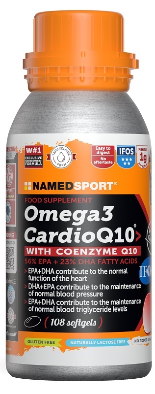 OMEGA3 CARDIOQ10 108 SOFTGELS - Farmacia-flash.it