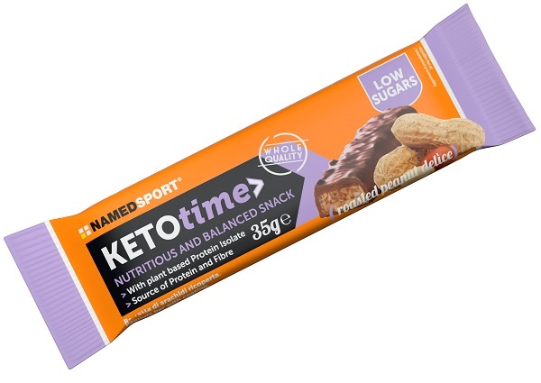 KETOTIME BAR ROASTED PEANUT 35 G - Farmacia-flash.it