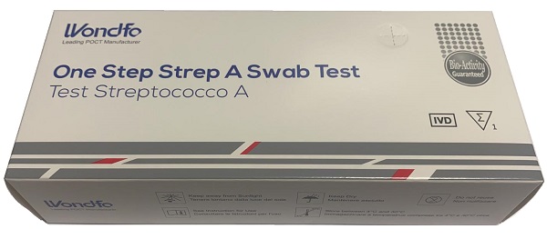 TEST AUTODIAGNOSTICO ONE STEP STREP A RILEVAZIONE QUALITATIVA ANTIGENI STREPTOCOCCO A IN TAMPONE FARINGEO 1 PEZZO - Farmacia-flash.it