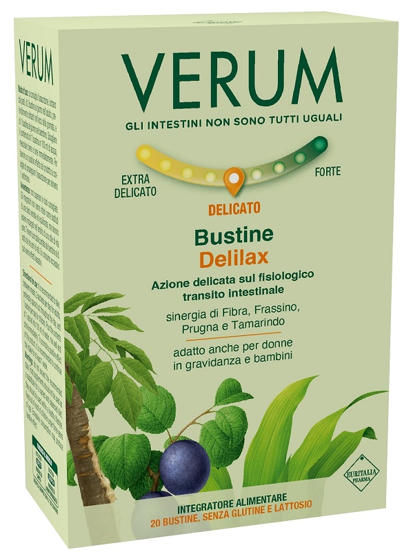 VERUM DELILAX 20 BUSTINE 80 G - Farmacia-flash.it