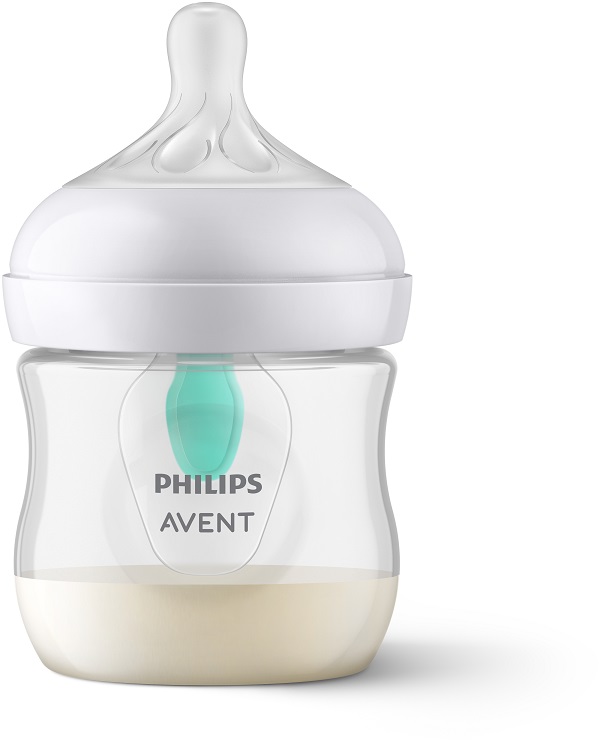 AVENT BIBERON NATURAL RESPONSE DA 125ML CON VALVOLA AIRFREE TETTARELLA FLUSSO 2 - Farmacia-flash.it