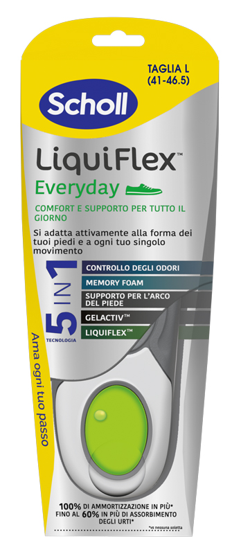 SCHOLL LIQUIFLEX EVERYDAY TAGLIA LARGE - Farmacia-flash.it
