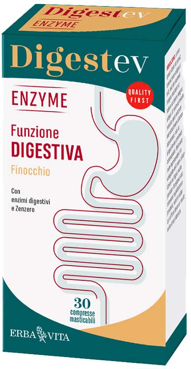 DIGEST EV ENZYME 30 COMPRESSE - Farmacia-flash.it