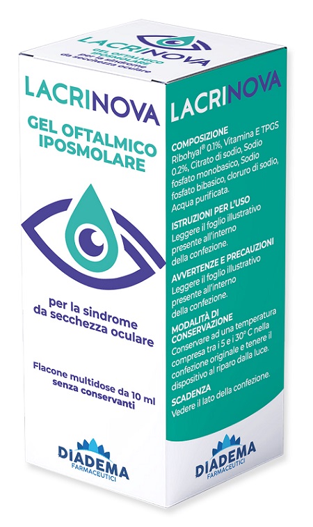 LACRINOVA GEL OFTALMICO IPOSMOLARE TB 10 ML - Farmacia-flash.it