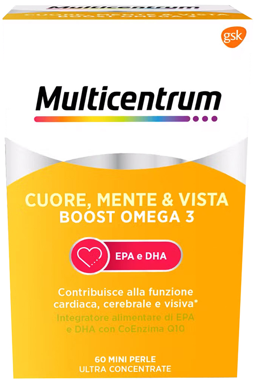 MULTICENTRUM BOOST OMEGA 120 CAPSULE - Farmacia-flash.it