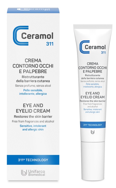 CERAMOL CREMA CONTORNO OCCHI E PALPEBRE 15 ML - Farmacia-flash.it