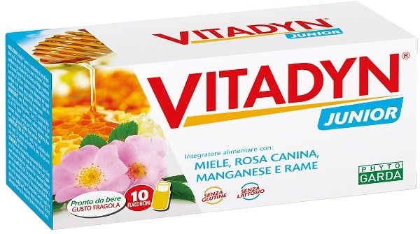 VITADYN JUNIOR 10 FLACONCINI DA 10 ML - Farmacia-flash.it
