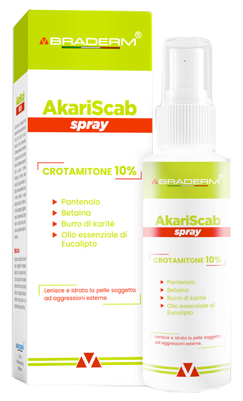 AKARISCAB SPRAY 100 ML BRADERM - Farmacia-flash.it