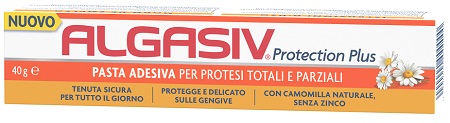 ALGASIV PASTA ADESIVA PROTECTION PLUS 40 G - Farmacia-flash.it