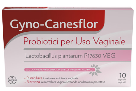 GYNO-CANESFLOR 10 CAPSULE VAGINALI - Farmacia-flash.it