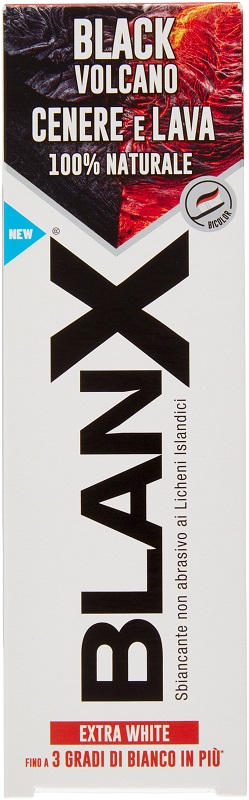 BLANX BLACK VOLCANO DENTIFRICIO 75 ML - Farmacia-flash.it