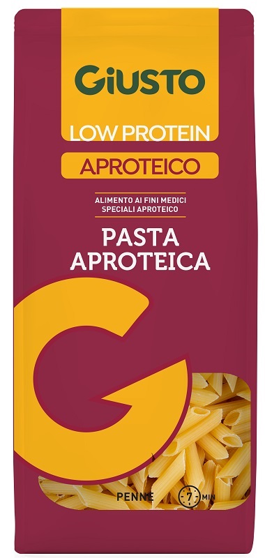 GIUSTO APROTEICO PENNE RIGATE 250 G - Farmacia-flash.it