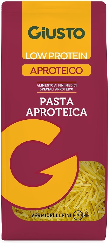 GIUSTO APROTEICO VERMICELLI FINI 250 G - Farmacia-flash.it