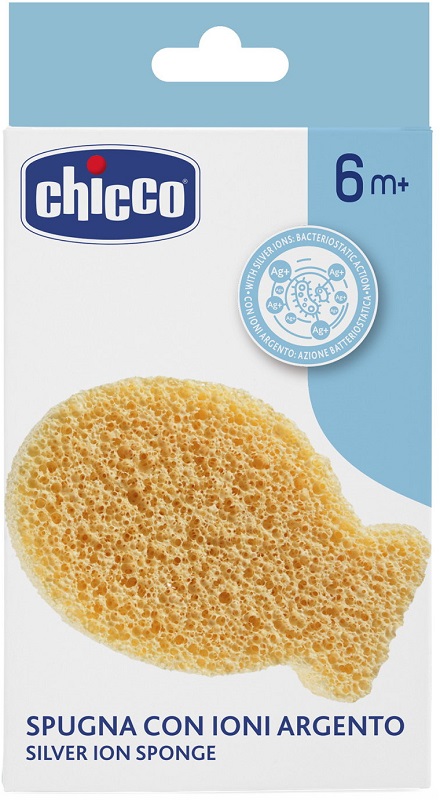 CHICCO SPUGNA IONI ARGENTO - Farmacia-flash.it