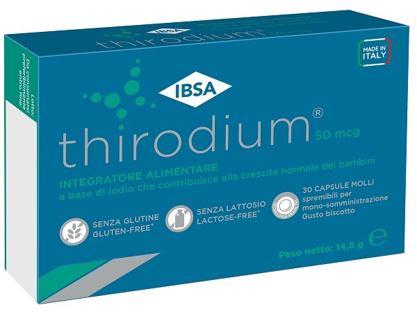 THIRODIUM 50MCG 30 CAPSULE MOLLI NUOVA FORMULAZIONE - Farmacia-flash.it