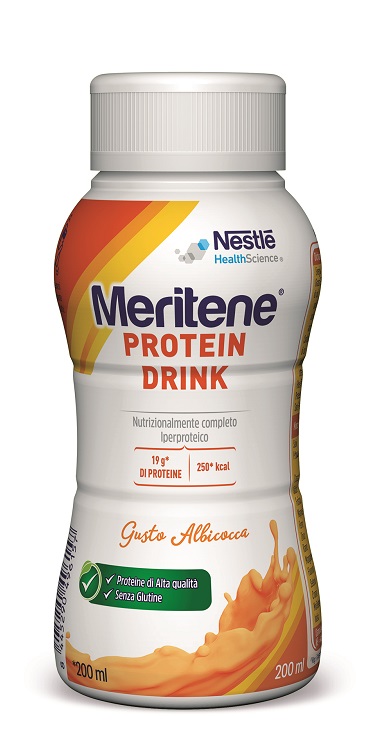 MERITENE PROTEIN DRINK ALBICOCCA 200 ML - Farmacia-flash.it