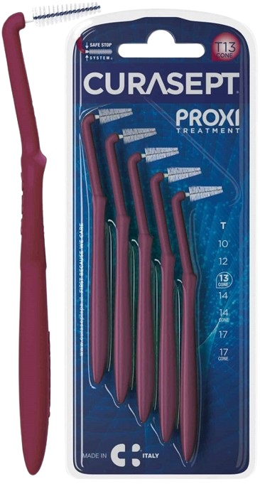 CURASEPT PROXI T13 CONE ANGLE BORDEAUX - Farmacia-flash.it