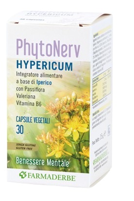 PHYTONERV HYPERICUM 30 CAPSULE - Farmacia-flash.it