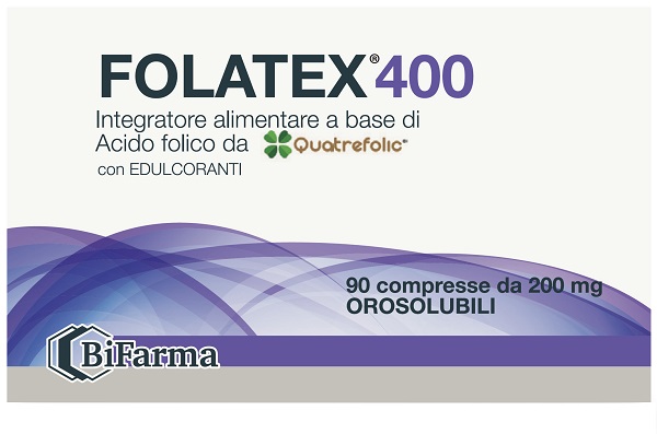 FOLATEX 400 90 COMPRESSE - Farmacia-flash.it