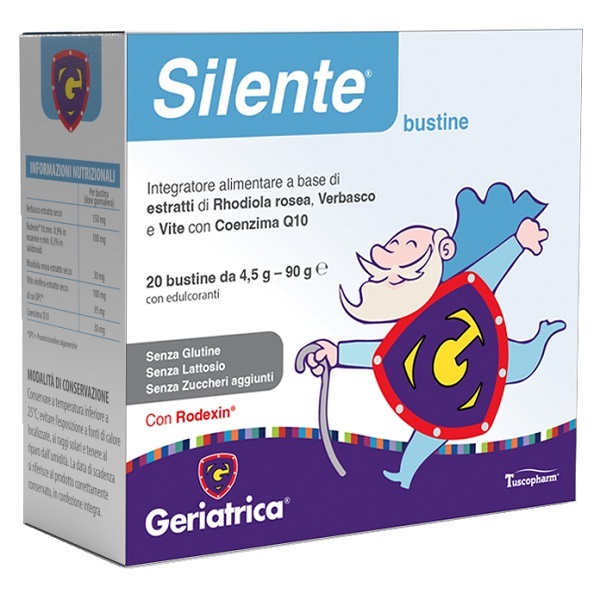SILENTE 20 BUSTINE DA 4,5 G - Farmacia-flash.it