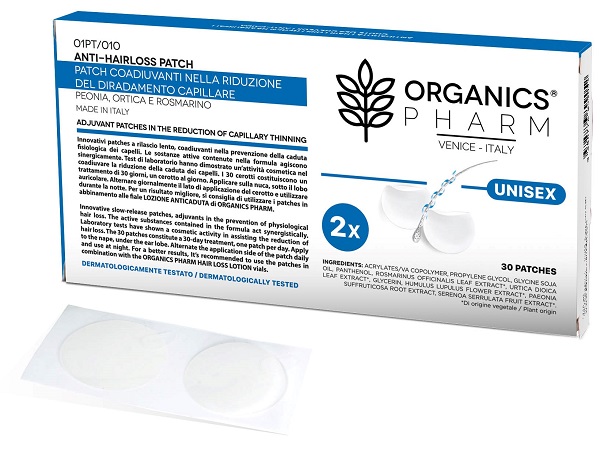 ORGANICS PHARM ANTI-HAIRLOSS PATCH 30 PEZZI - Farmacia-flash.it