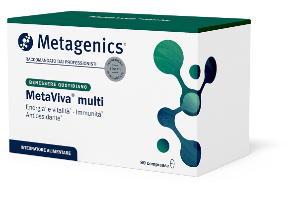 METAVIVA MULTI 90 COMPRESSE SENZA GLUTINE SENZA LATTOSIO - Farmacia-flash.it