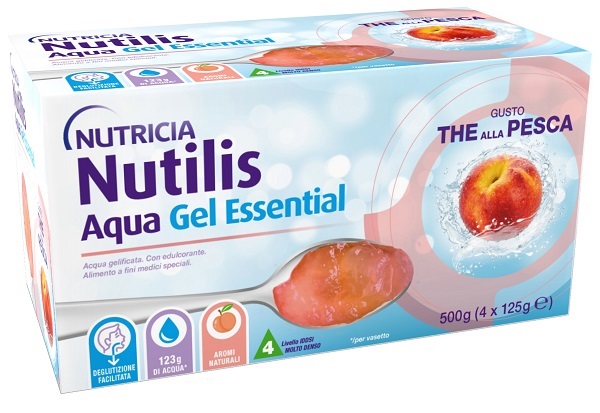 NUTILIS AQUA GEL PESCA 4 PEZZI DA 125 G - Farmacia-flash.it