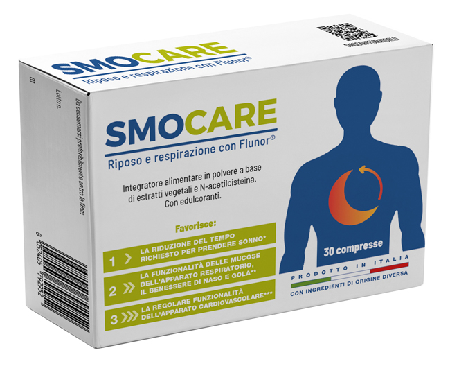 SMOCARE RIPOSO E RESPIRAZIONE CON FLUNOR 10 STICKPACK DA 3 G - Farmacia-flash.it