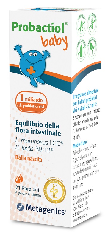 PROBACTIOL BABY GOCCE 21 PORZIONI 5 ML - Farmacia-flash.it