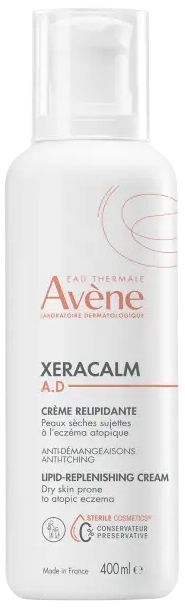 EAU THERMALE AVENE XERACALM AD CREMA LIPORESTITUTIVA 400 ML NUOVA FORMULAZIONE - Farmacia-flash.it