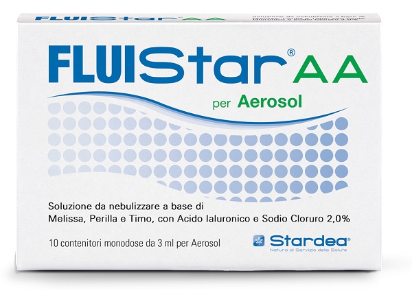 FLUISTAR AA 10 MONODOSE DA 3 ML PER AEROSOL - Farmacia-flash.it