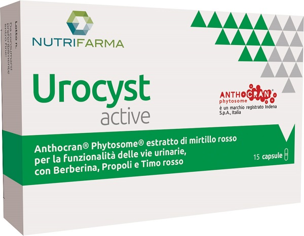 NUTRIFARMA UROCYST ACTIVE 15 CAPSULE - Farmacia-flash.it