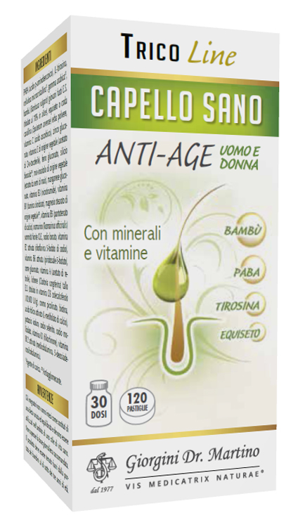 CAPELLO SANO ANTI AGE 120 PASTIGLIE - Farmacia-flash.it