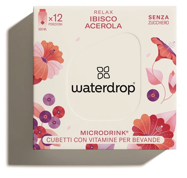 WATERDROP MICRODRINK RELAX 12 CUBETTI - Farmacia-flash.it