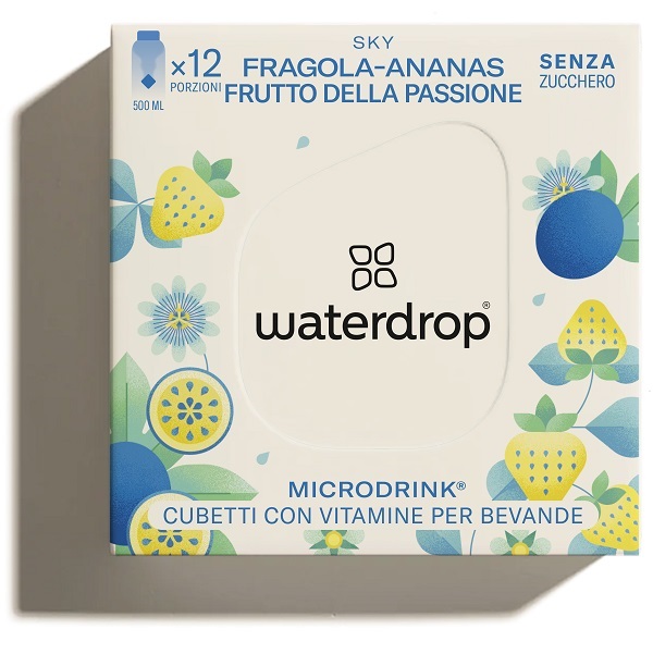 WATERDROP MICRODRINK SKY 12 CUBETTI - Farmacia-flash.it