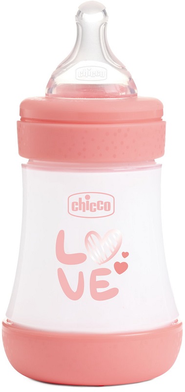 CHICCO BIBERON P5 150ML SLOW SILICONE GIRL - Farmacia-flash.it
