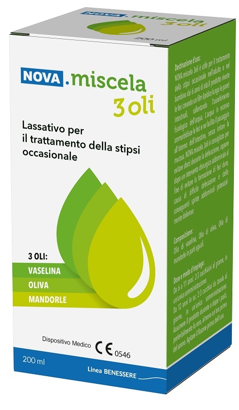 NOVA MISCELA 3 OLI 200 ML - Farmacia-flash.it