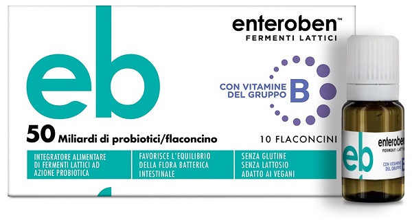 ENTEROBEN 50MLD 10 FLACONCINI DA 10 ML - Farmacia-flash.it