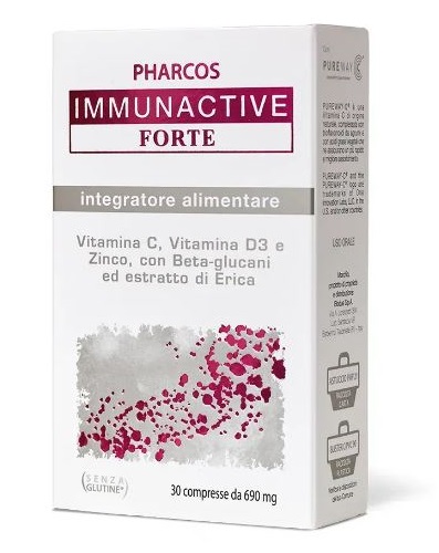 IMMUNACTIVE FORTE PHARCOS 30 COMPRESSE - Farmacia-flash.it