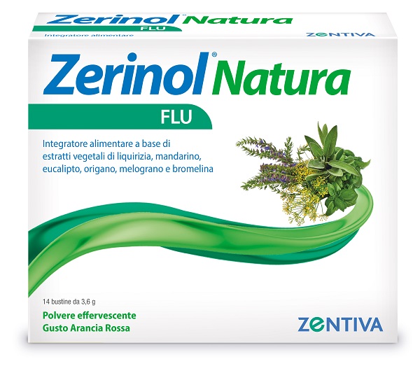 ZERINOL NATURA FLU 14 BUSTINE - Farmacia-flash.it