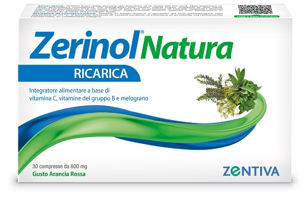 ZERINOL NATURA RICARICA 30 COMPRESSE - Farmacia-flash.it