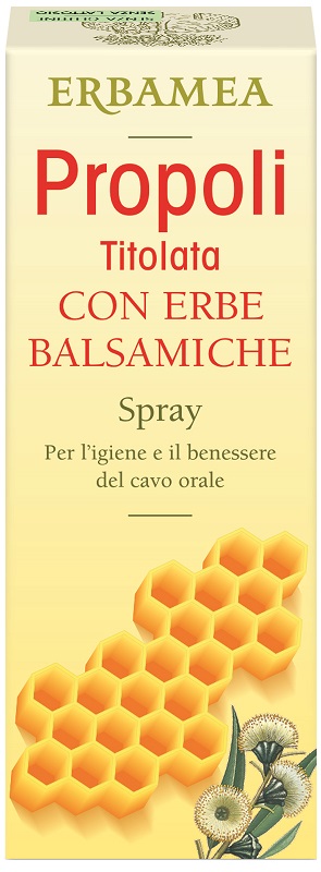 PROPOLI TITOLATA SPRAY ERBE BALSAMICHE 20 ML - Farmacia-flash.it