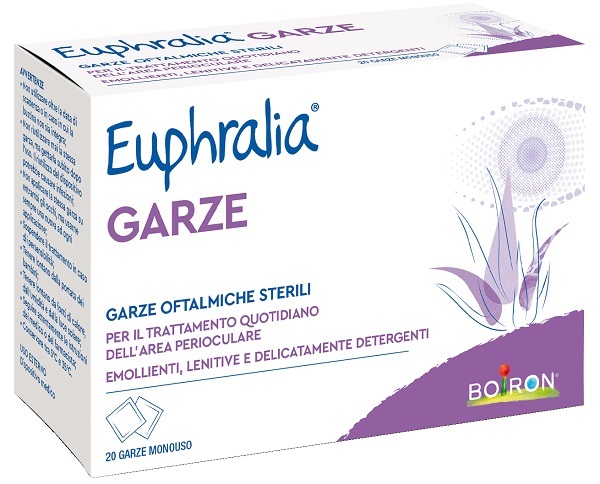 EUPHRALIA GARZE OFTALMICHE MONOUSO 20 PEZZI - Farmacia-flash.it